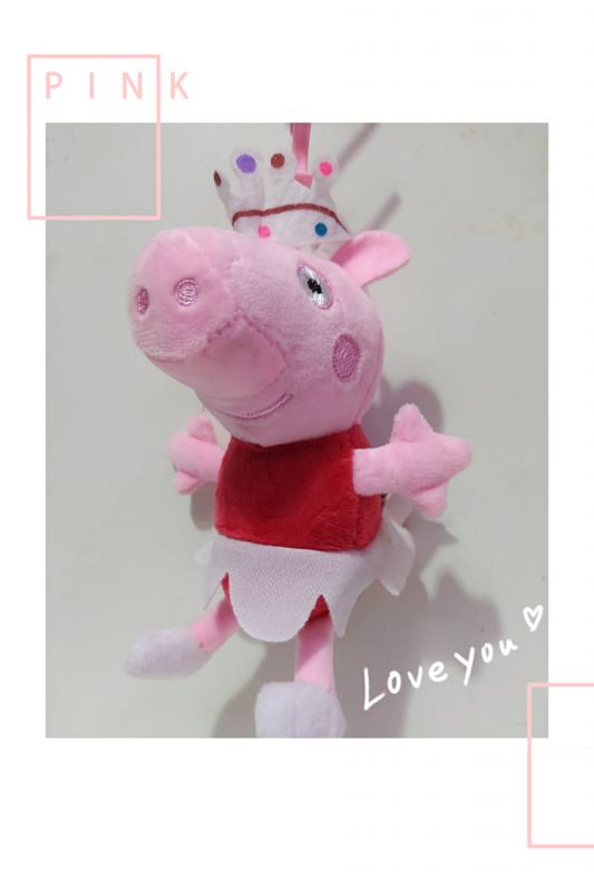 PEPPA PRINCESA PELUCHE 20CM