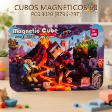 CUBOS MAGNETICOS 60 PCS 5480 (BZ96-2BT)