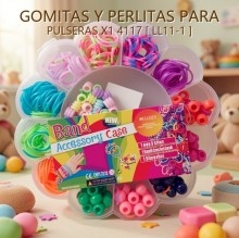 GOMITAS Y PERLITAS PARA PULSERAS X1 4117 (LL11-1)