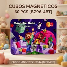 CUBOS MAGNETICOS 60 PCS 5503 [BZ96-4BT]