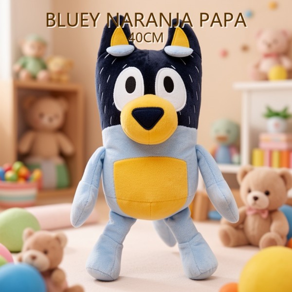 BLUEY PELUCHE NARANJA PAPA 40CM