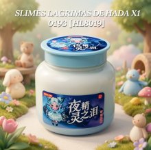 CAJA DE SLIMES LAGRIMAS DE HADA X6 9193 (HL8019)